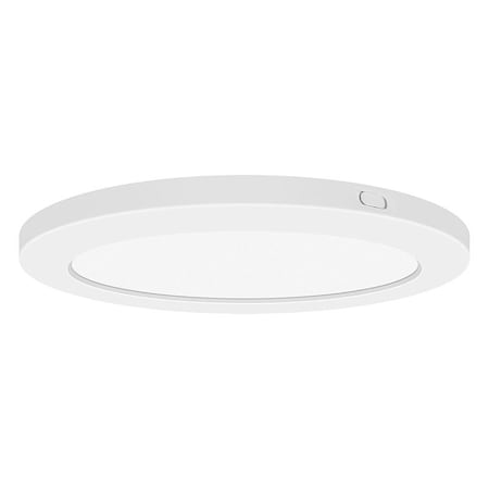 Access Lighting ModPLUS, Dual Voltage LED Flush Mount, White Finish, Acrylic Lens Acrylic 20836LEDD-WH/ACR